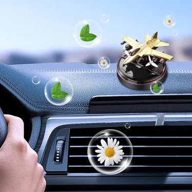 Aeroplane Car Air Freshener Solar Energy